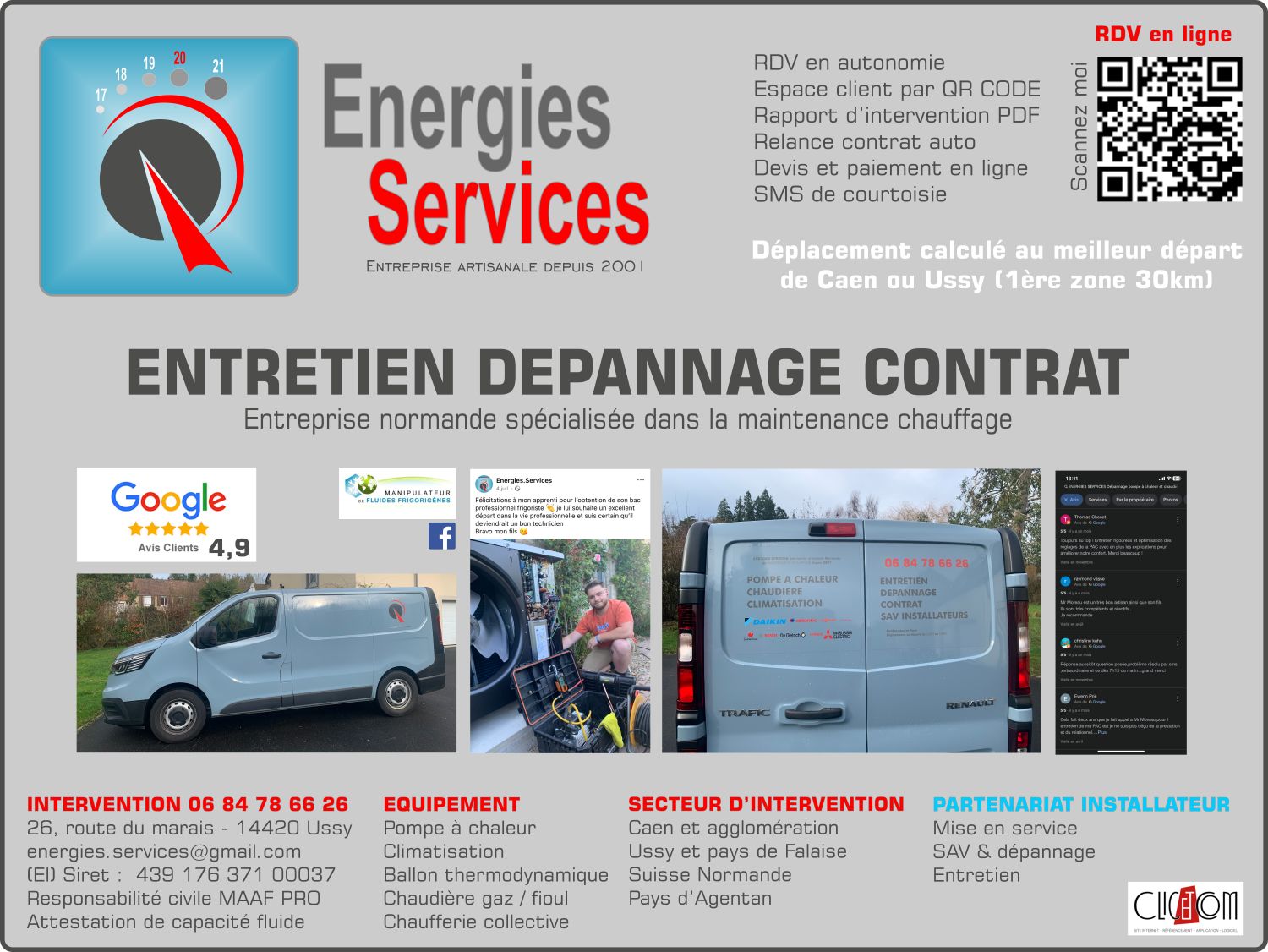 Energies Services CNC